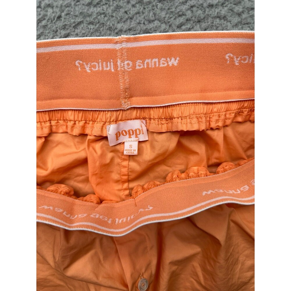 Poppi merch wanna get juicy boxer Shorts small orange - Picture 7 of 8